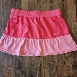 Puma Pink Athletic Tennis Skirt